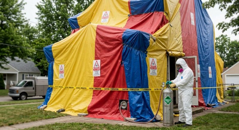 Tent Fumigation in Fayetteville, NC